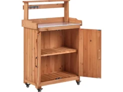 Plantebord ALTOLIA Ædelgran 119 cm 70 cm Brun