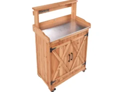 Plantebord ALTOLIA Ædelgran 119 cm 70 cm Brun