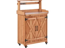 Plantebord ALTOLIA Ædelgran 119 cm 70 cm Brun