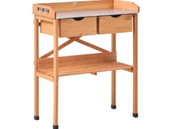 Plantebord RAVANUSA Ædelgran 89 cm 77 cm Lysebrun
