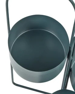 Plantestativ COLUTENA Metal 56 cm Mørkeblå