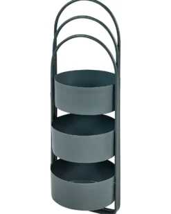 Plantestativ COLUTENA Metal 56 cm Mørkeblå