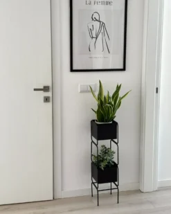 Plantestativ COTINUS Metal 20 cm Sort