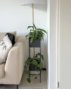 Plantestativ COTINUS Metal 20 cm Sort