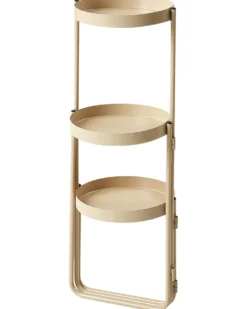 Plantestativ FRAGARIA Metal 42 cm Beige