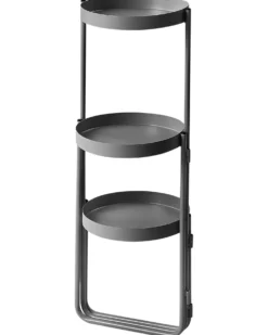 Plantestativ FRAGARIA Metal 42 cm Sort