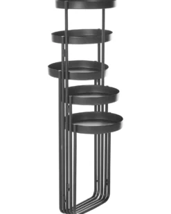 Plantestativ NANTEN 87 cm Sort Metal