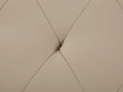Polstret bænk ESSONNE Kunstlæder Beige
