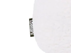 Polstret bænk WOLFEBORO Boucle Cremehvid