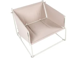PONTE 4 personers havesofasæt Lys Beige Metal