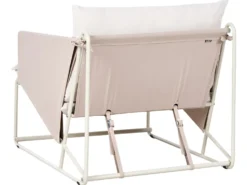 PONTE 4 personers havesofasæt Lys Beige Metal