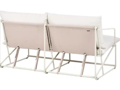 PONTE 4 personers havesofasæt Lys Beige Metal