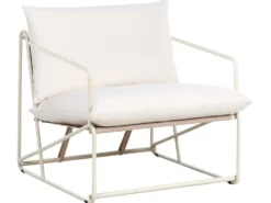 PONTE 3 personers havesofasæt Lys Beige Metal