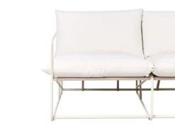 PONTE 3 personers havesofasæt Lys Beige Metal