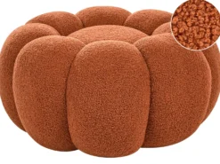 Puf BEAUFORT Boucle Brun