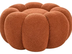Puf BEAUFORT Boucle Brun