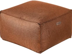 Puf BOULDER Guldbrun