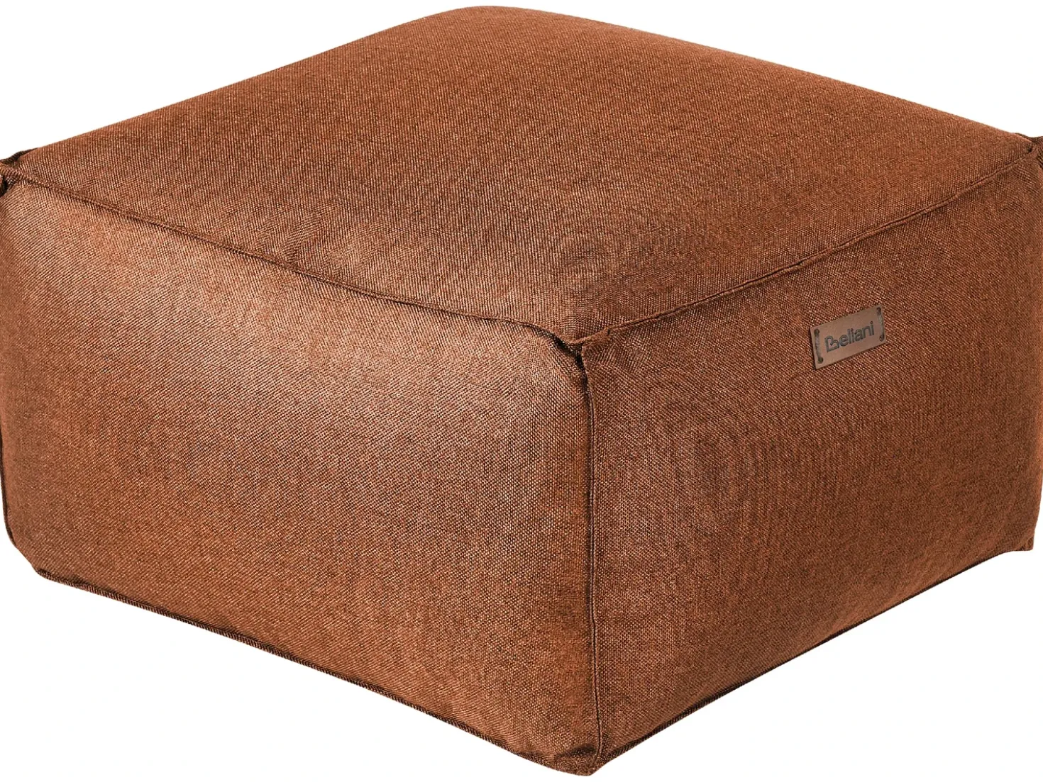Puf BOULDER Guldbrun