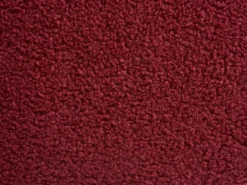 Puf CALIENTE Boucle Mørkerød