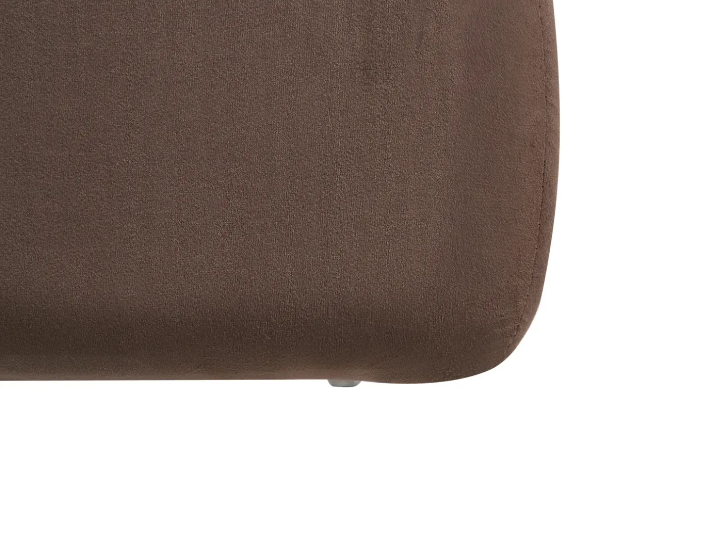 Puf CALIENTE Velour Mørkebrun