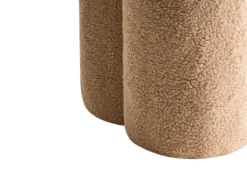 Puf CARRINGTON Boucle Beige