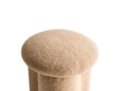 Puf CARRINGTON Boucle Beige