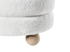 Puf CHILLY Boucle Cremehvid