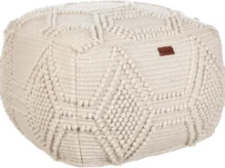Puf CHOIM Uld Beige