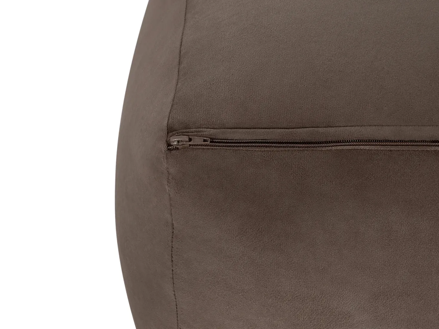 Puf DAREYN Velour Brun
