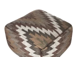 Puf DEEPOR Jute Multifarvet