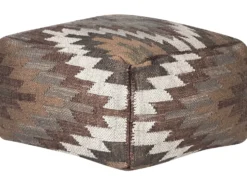 Puf DEEPOR Jute Multifarvet
