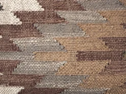 Puf DEEPOR Jute Multifarvet