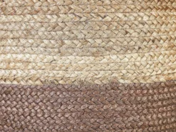 Puf DUKI Jute Brun