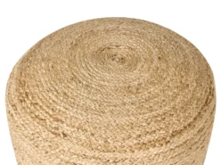 Puf DUKI Jute Brungrå