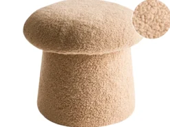 Puf EUFAULA Boucle Beige