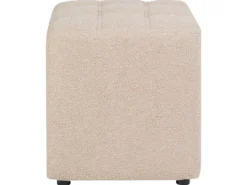 Puf KANSAS Boucle Beige