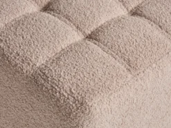 Puf KANSAS Boucle Beige