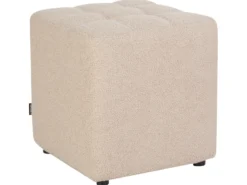 Puf KANSAS Boucle Beige
