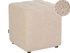 Puf KANSAS Boucle Beige