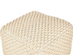Puf KINGRI Bomuld Lys Beige