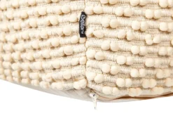 Puf KINGRI Bomuld Lys Beige