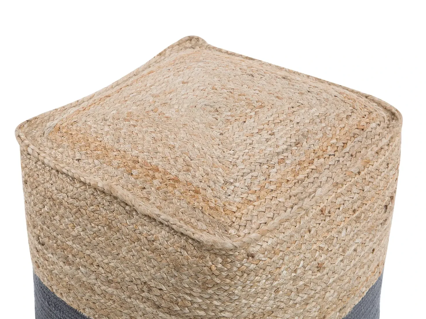 Puf KIRAMA Jute Mørkegrå