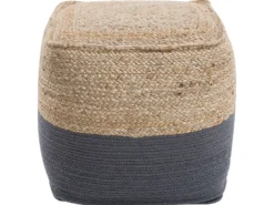 Puf KIRAMA Jute Mørkegrå
