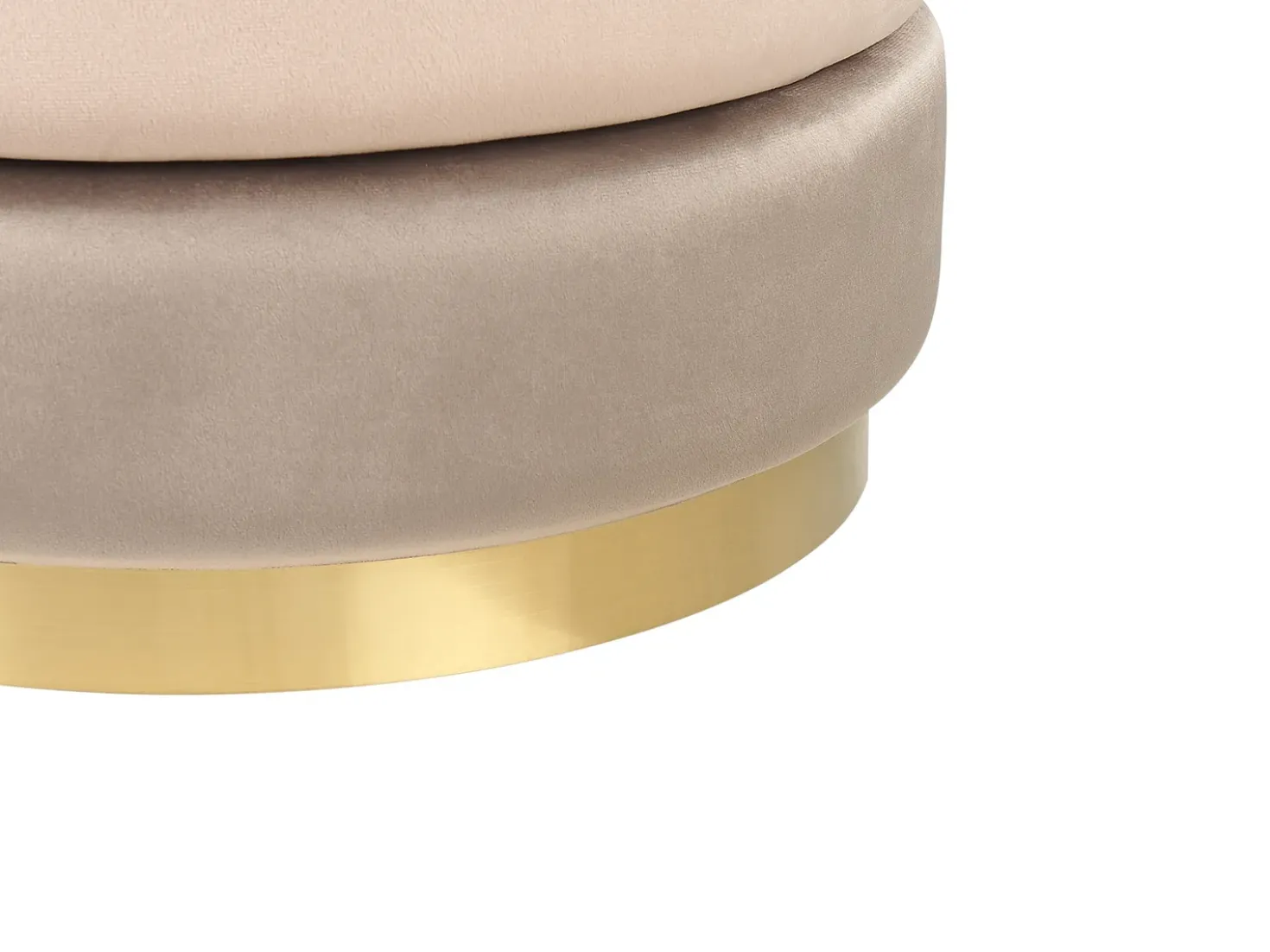 Puf LOUIN Velour Beige