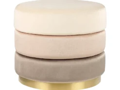 Puf LOUIN Velour Beige