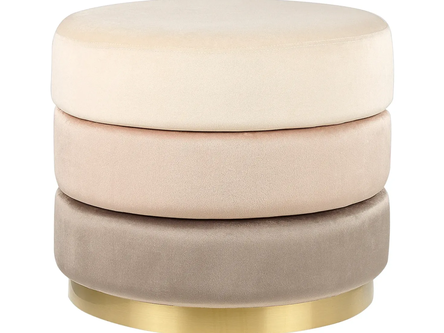 Puf LOUIN Velour Beige
