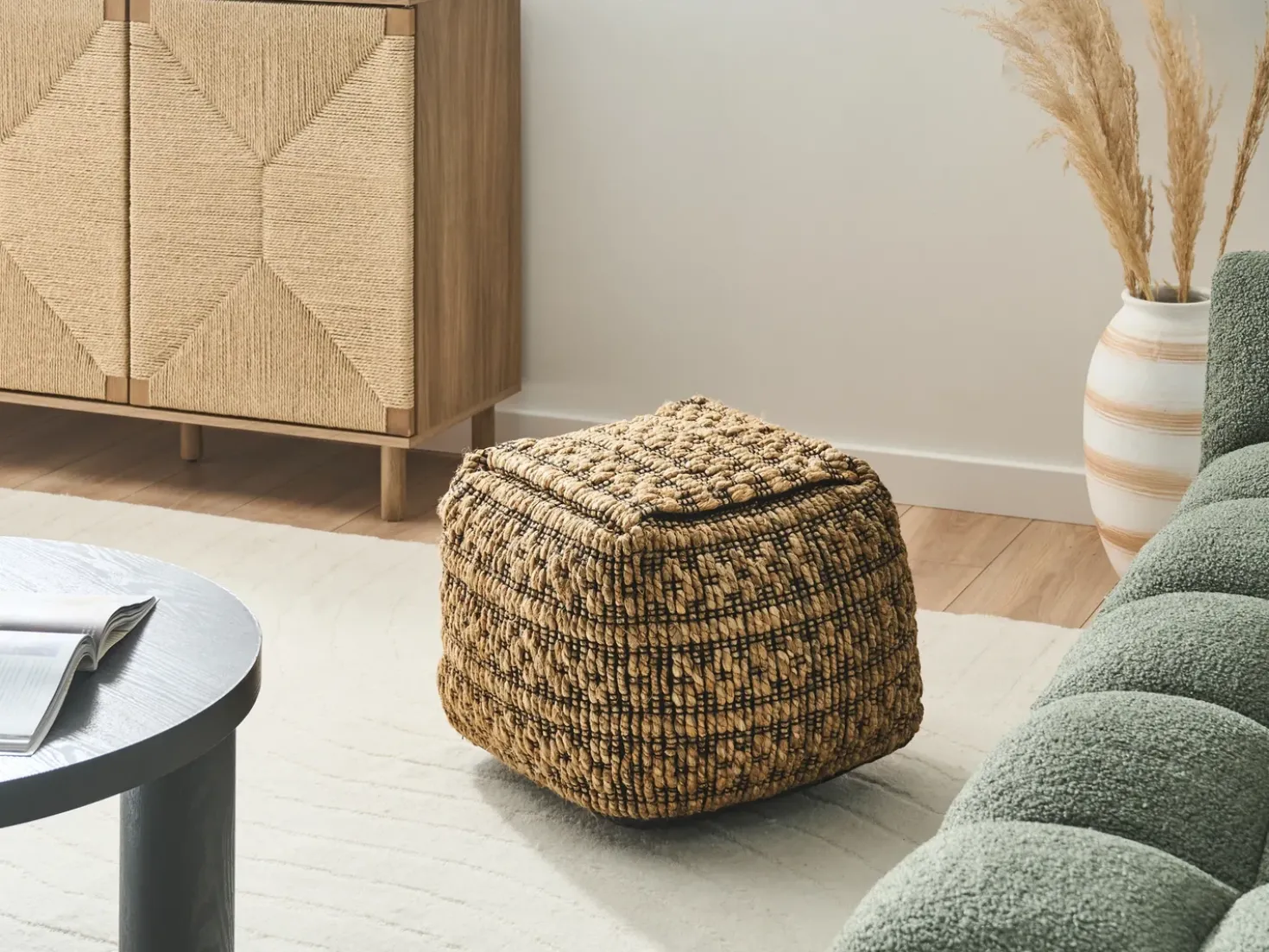 Puf MABULA Jute Beige
