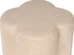 Puf MANCOS Boucle Beige