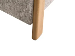 Puf med opbevaring EDLAND 45 cm 43 cm Beige