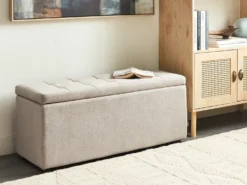 Puf med opbevaring OREM Beige